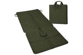 Savior Equipment FSM Folding Shooting Mat in OD Green has a side release buckle